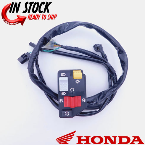 HONDA LEFT LIGHTING AND STARTER SWITCH ASSY 2018-2021 TRX250X OEM 35150-HN6-A53